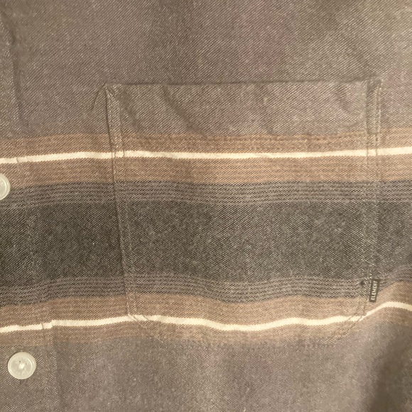 Men’s element brown button up - Picture 4 of 7